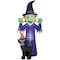 Gemmy Gemmy Airblown 9 ft. LED Prelit Witch and Cat Inflatable 229619 - alternate 1